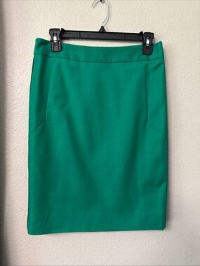 B1/5 The Limited Kelley Green Pencil Skirt Size 2